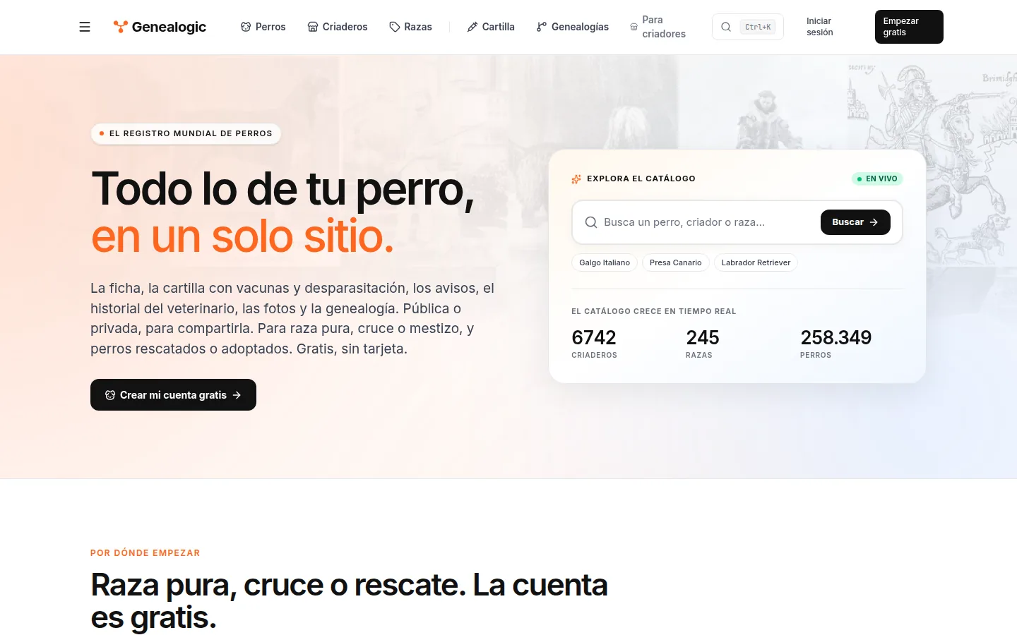 Portada de Genealogic